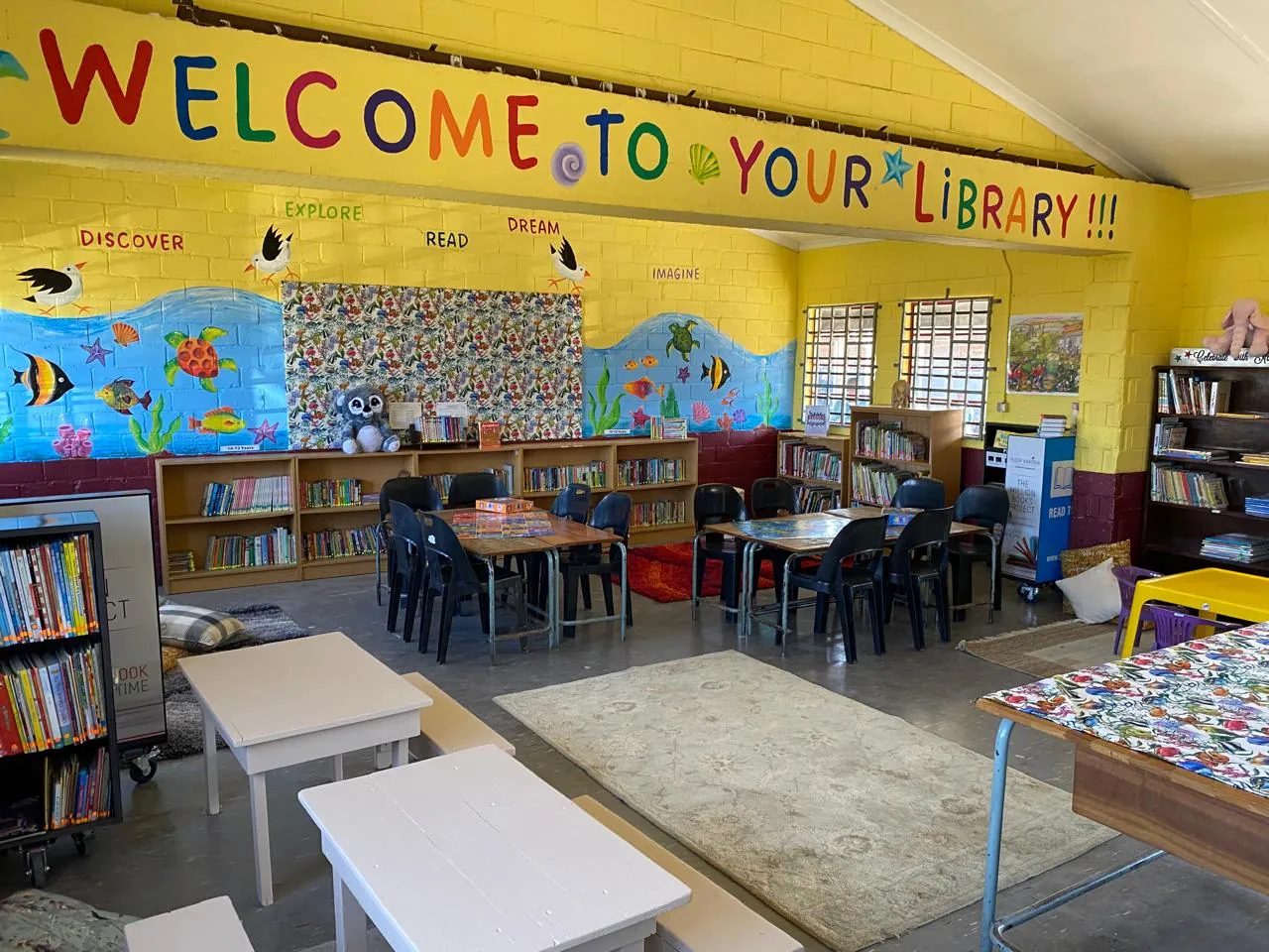 Kranskloof Library rehabilitation and revamping