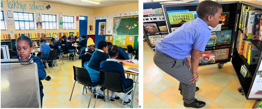 Phephile - Learning Library Skills with Reading Champions