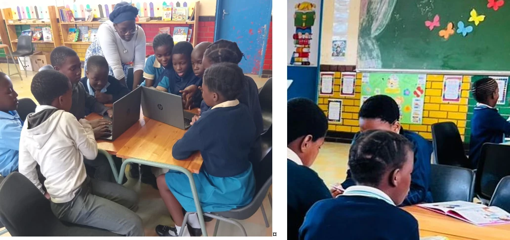 Photo 2 from Phephile - Learning Library Skills with Reading Champions