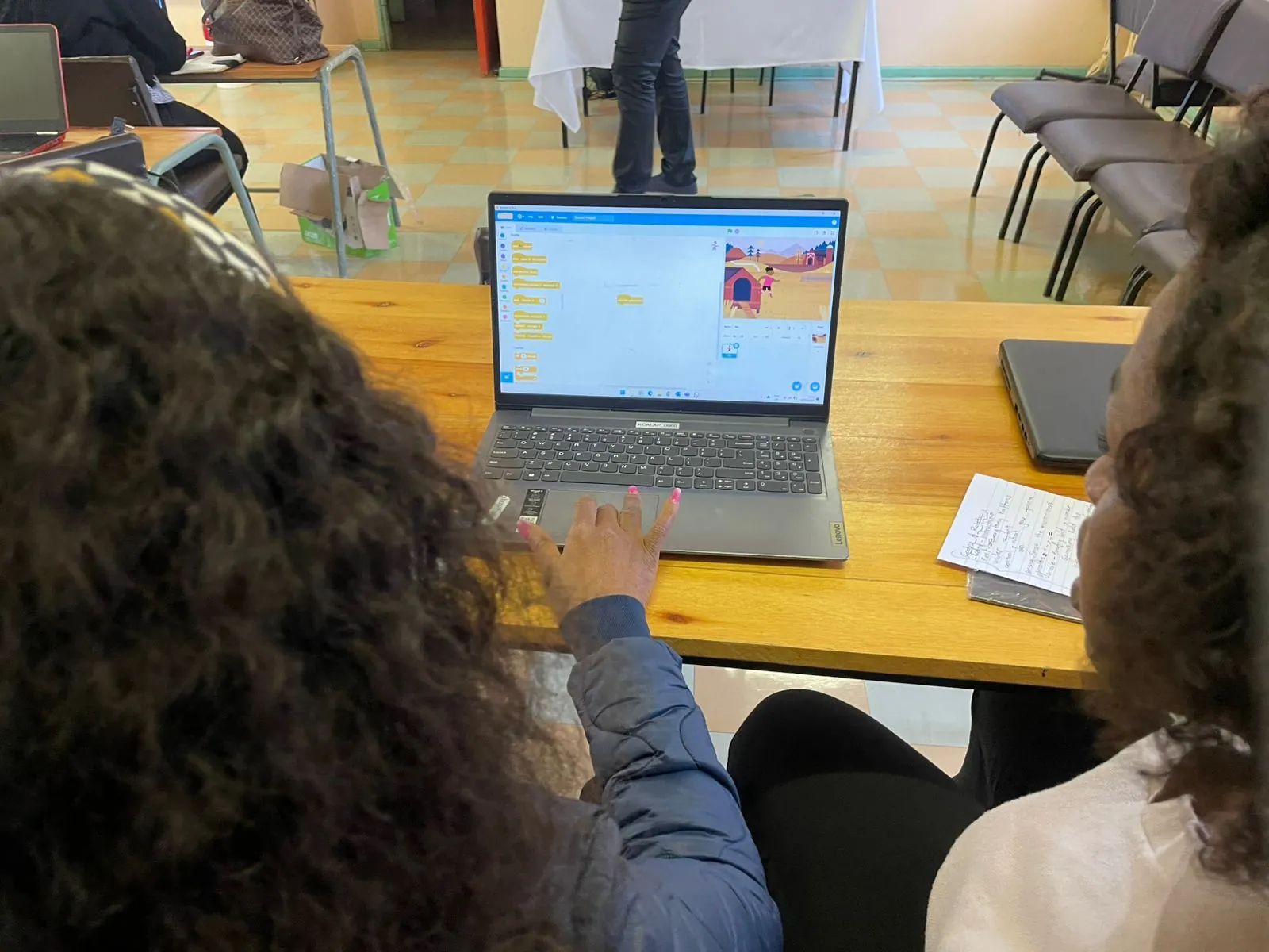 Coding club session